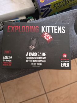Exploding Kittens adults card game