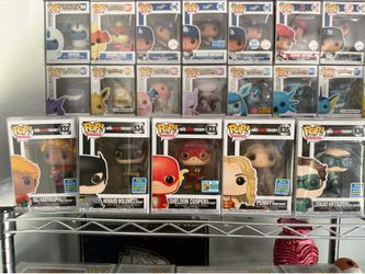 Big bang theory Funkos superhero edition