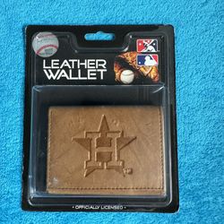 HOUSTON ASTROS LEATHER WALLET