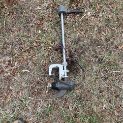 Electric trolling boat motor vintage needs TLC