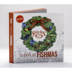 Strike King 12 days of Fishmas advent calendar V2