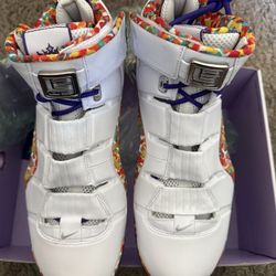 Nike Zoom Lebron 4 IV 'Fruity Pebbles' White Multicolor DQ9310-100 