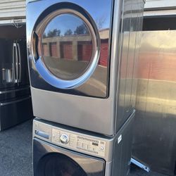 Kenmore elite Steam Set Washer And Gas Dryer Front Load 