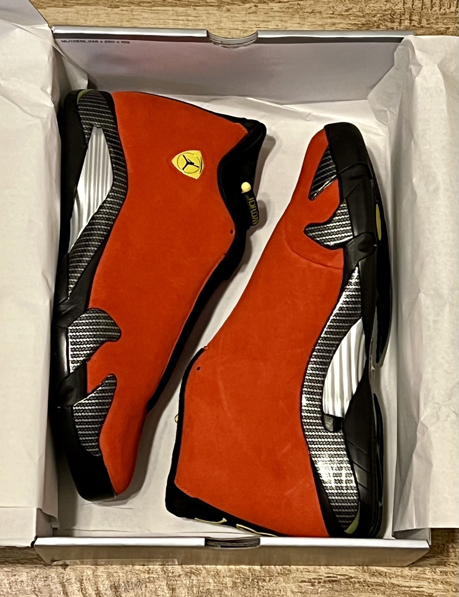 Jordan 14 Ferrari Size 10