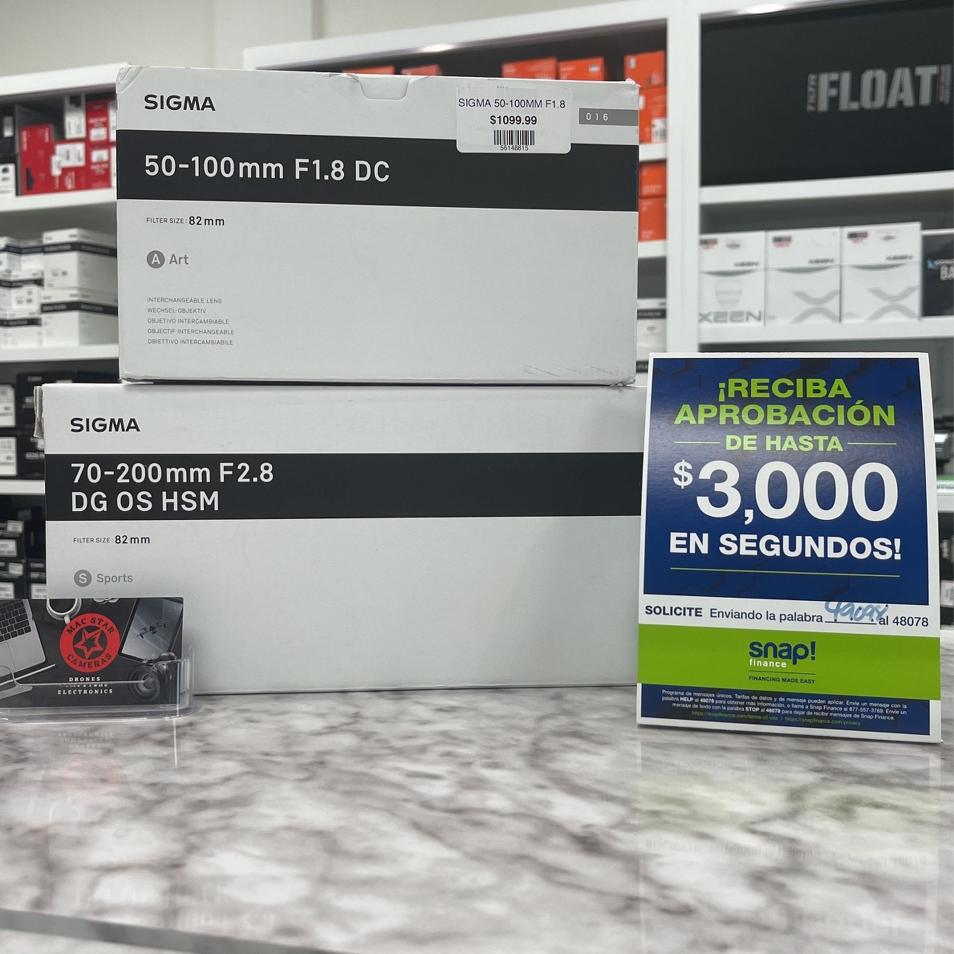 Sigma 50-100mm F1.8 For Canon