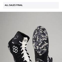 SF-TBILISI 2.0 ADULT WRESTLING SHOES - TACTICAL BLACK