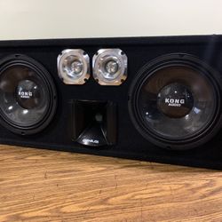  New 10" Midrange Mid Highs Speaker Box