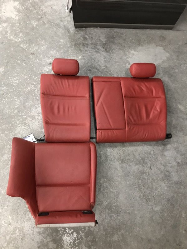 BMW 335i e92 coral red interior