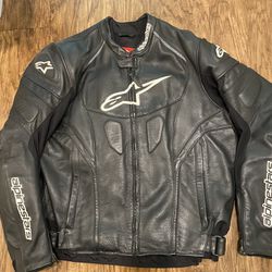 Alpinestar Motorcycle Leather Jacket 