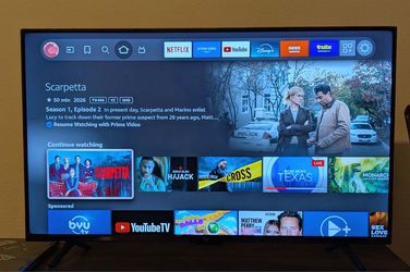 Boxed Smart Tv with voice control 43” Omni series Dolby audio