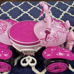 Kid Trax Toddler Disney Princess Electric Quad Ride On Toy, Kids 1.5-3 Years Old, 6 Volt Battery and Chargers