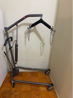 Drive Medical 13023SV Manual Hydraulic Hoyer Patient Lift - 450 lb Capacity