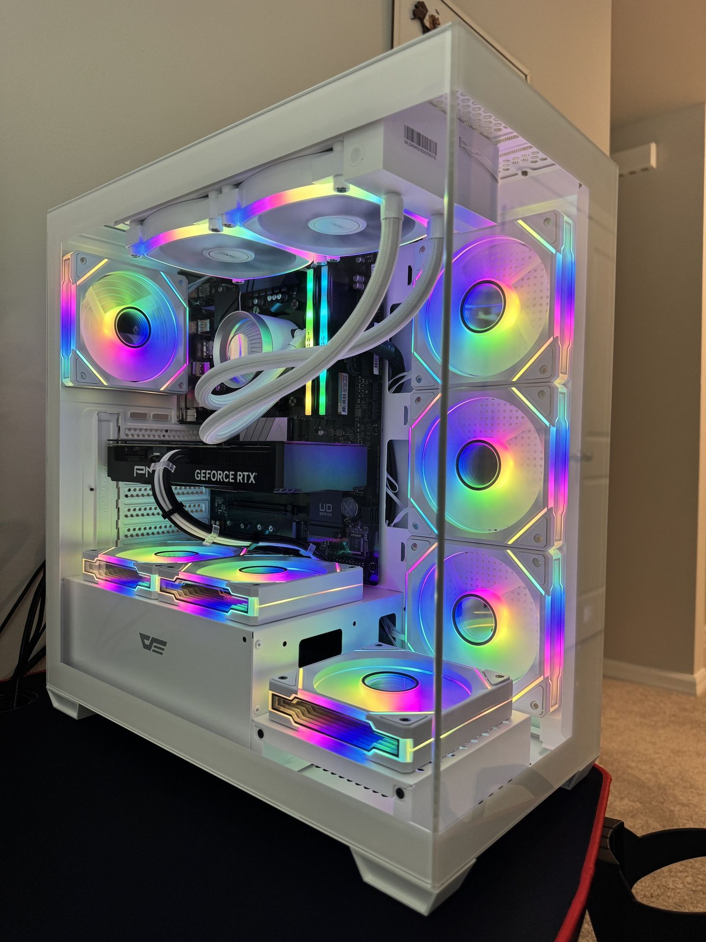 GAMING SETUP | RTX 4070 | RYZEN 5 5500 | 32GB RAM | 1TB SSD | 27" MONITOR.