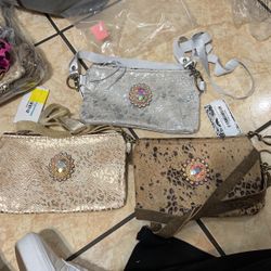 New Real Leather And Hide Crossbody