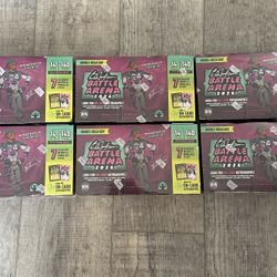 Bo Jackson Battle Arena 2026 Edition Double Mega Box New Sealed! 6 In Hand