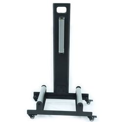 Wheel Cleaning Stand with Rollers Wheel Detailing Stand for Coating Polishing
