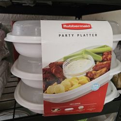 New 3 Piece Party Platter