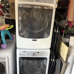 Maytag Stackable Washer And Gas Dryer