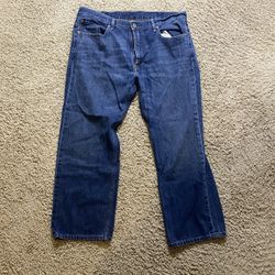 Levi's Men's 569 Loose Straight Fit Jeans 39×30 Navy Blue