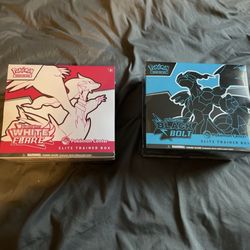 Pokemon Center Black Bolt & White Flare ETB