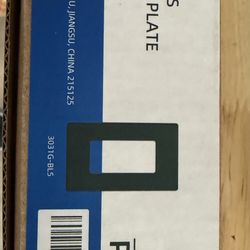 Elegrp black face plates