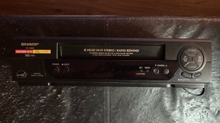 Sharp VHS HQ (VC-H992)/4 Head Hi-Fi Stereo/Rapid Rewind