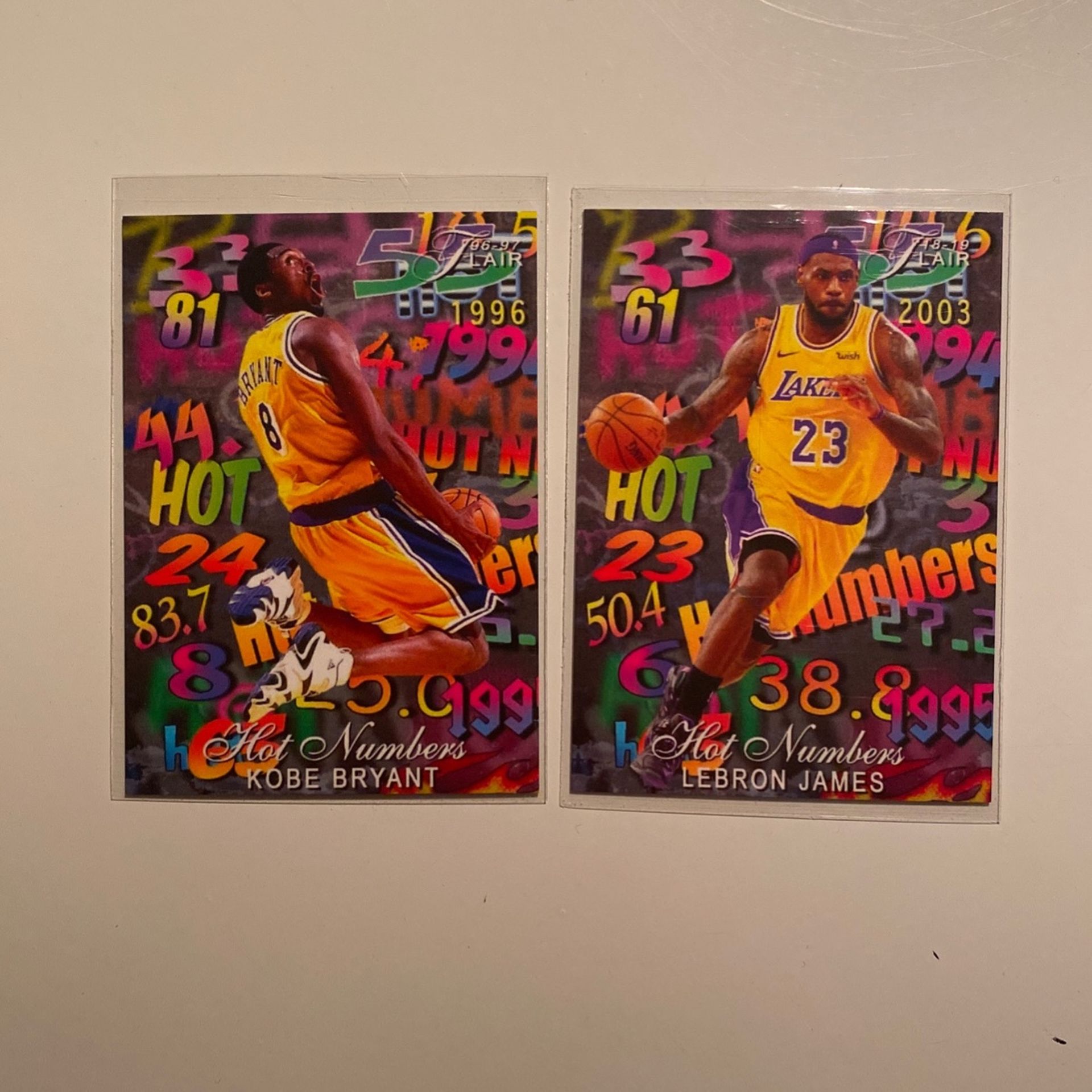 Lebron James And Kobe Bryant Cards You Get Both