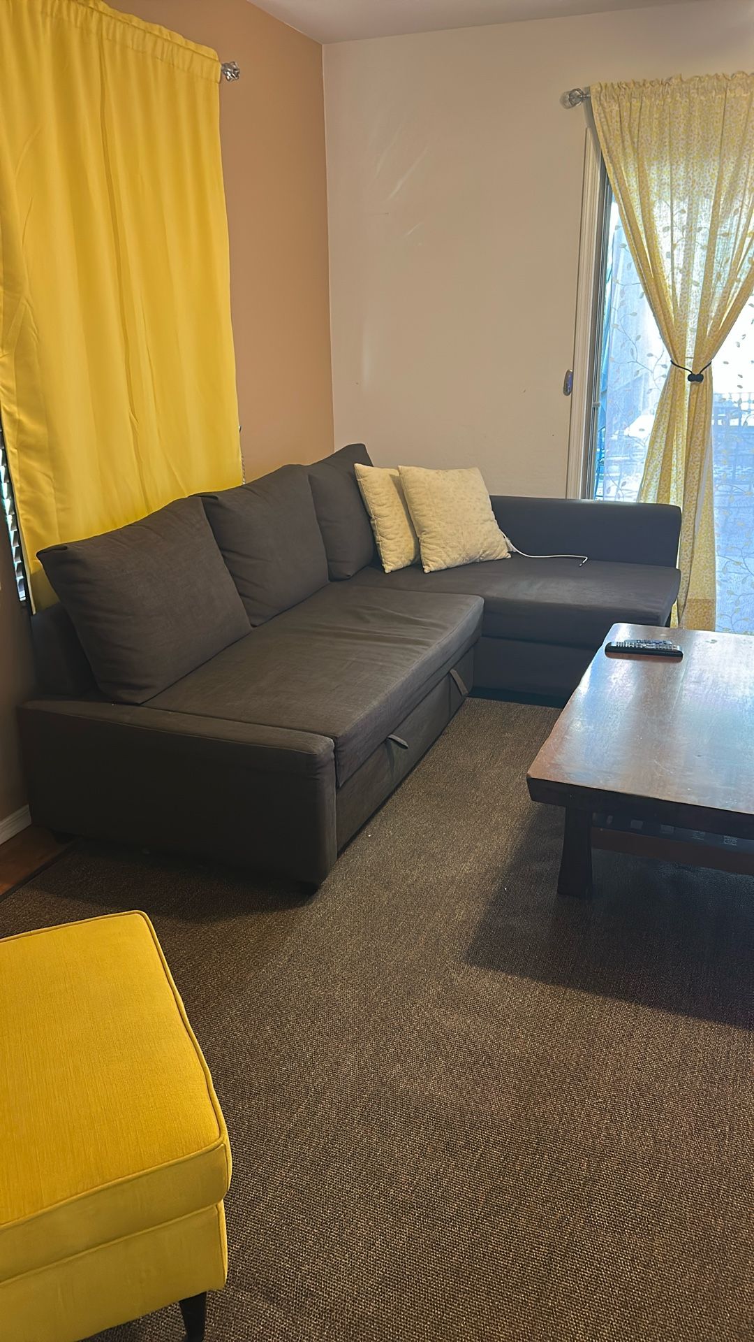 Brown Sleeper Sofa 80 OBO