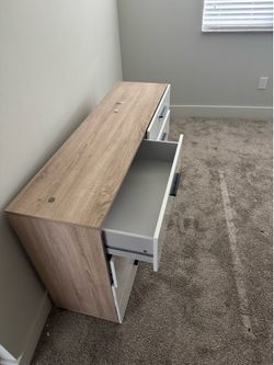 White dresser