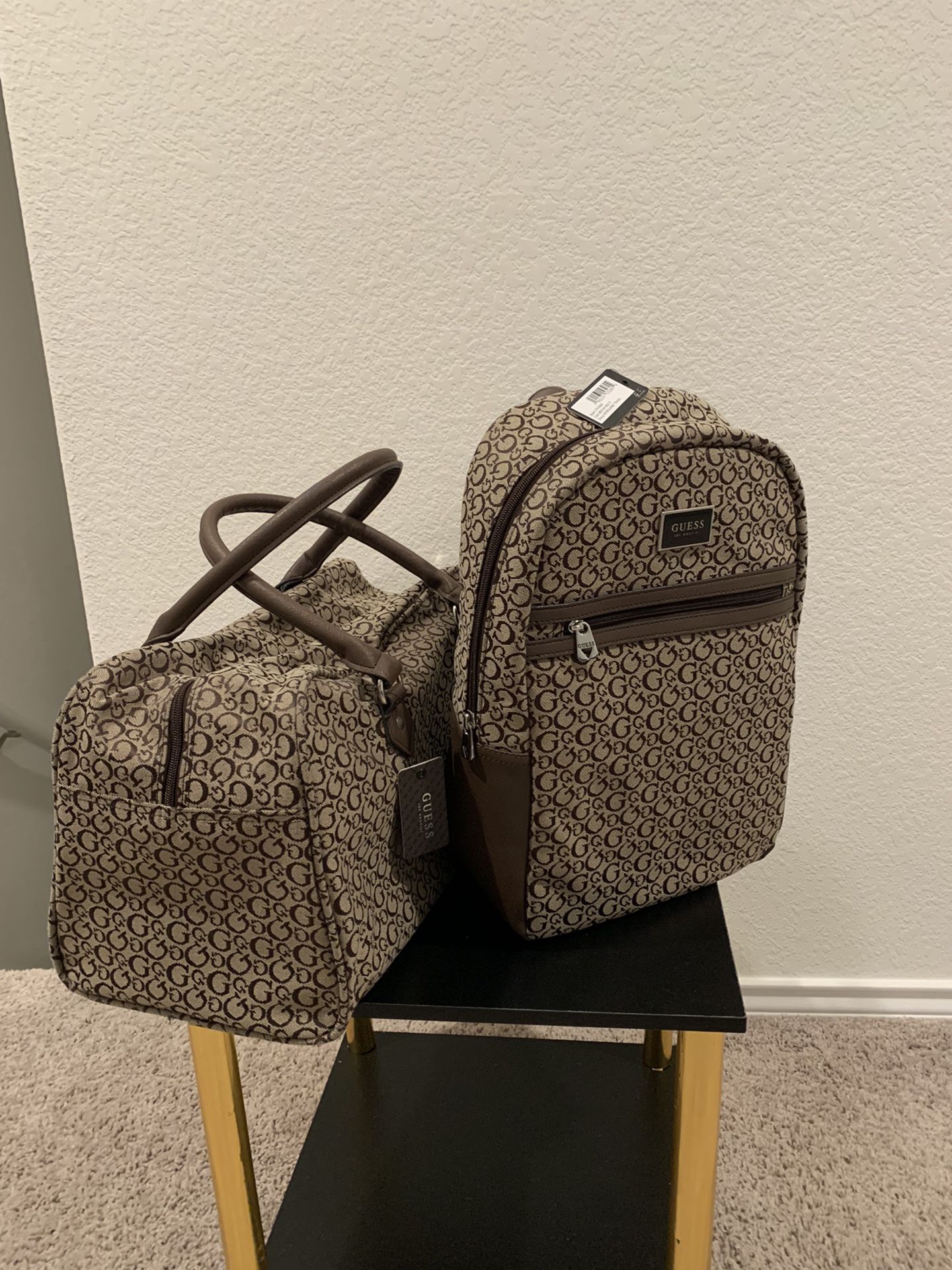 Women’s Guess Duffle Bag And Backpack!