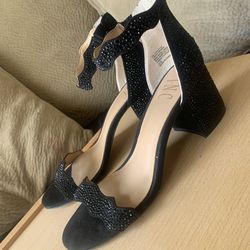 I.N.C Black Sparkly Heels 