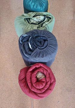 4 Coleman Sleeping Bags 