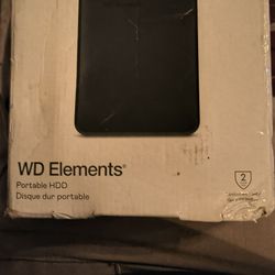 Western Digital Elements 5TB Portable HDD new Open Box