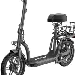 Electric scooter With Seat