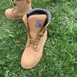 Steel Toe Boots 6.5