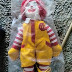 Ronald McDonald Doll 1999