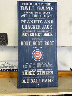 Cubs Canvas Wall Hanging