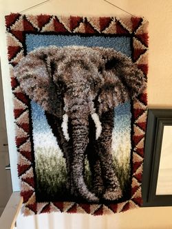 Bernat African Elephant Latchhook 