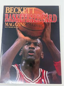 Michael Jordan Beckett basketball #1 1990  first inaugural edition