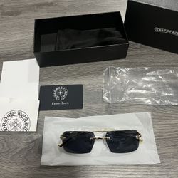 Chrome Hearts Black Tints Sunglasses (With Receipts)