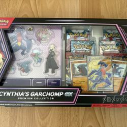Cynthia's Garchomp ex Premium Collection