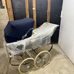 Vintage / Antique Pram Victory Baby Carriage / Stroller From The UK 