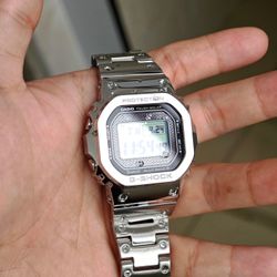 Casio GWM-B5000GD Silver Functional Watch