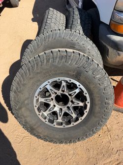 8x170 lug pattern very good rims/tires