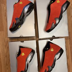 Nike Retro Jordan Ferrari 14 Size 9 and 13 Left‼️‼️