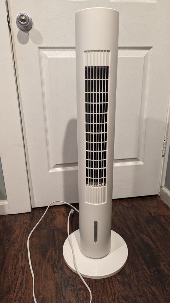 Portable Tower Fan With Cooling Function 