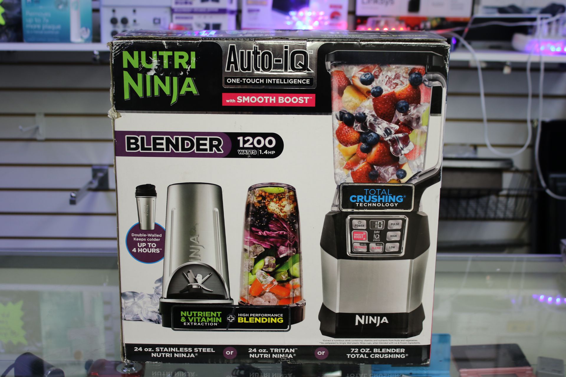 Nutri Ninja Auto IQ Blender 1200 Watts