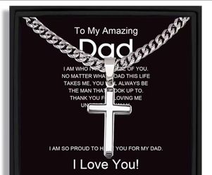 Sterling Silver Cross Fathers Gift