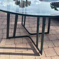 42 Inch Glass Table