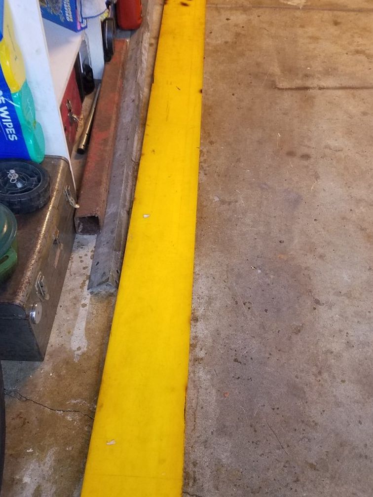Rubber Blade For Show Plow Or Pusher Show 10 Foot Long 8inch Wide and1 1/2 inch Thick